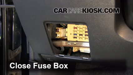 Interior Fuse Box Location: 2004-2006 Scion xB - 2006 Scion xB 1.5L 4 Cyl.